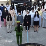 Nhóm đối tượng liên quan cơ sở tại khách sạn M.T (Nguồn: Cong an Đà Nẵng)