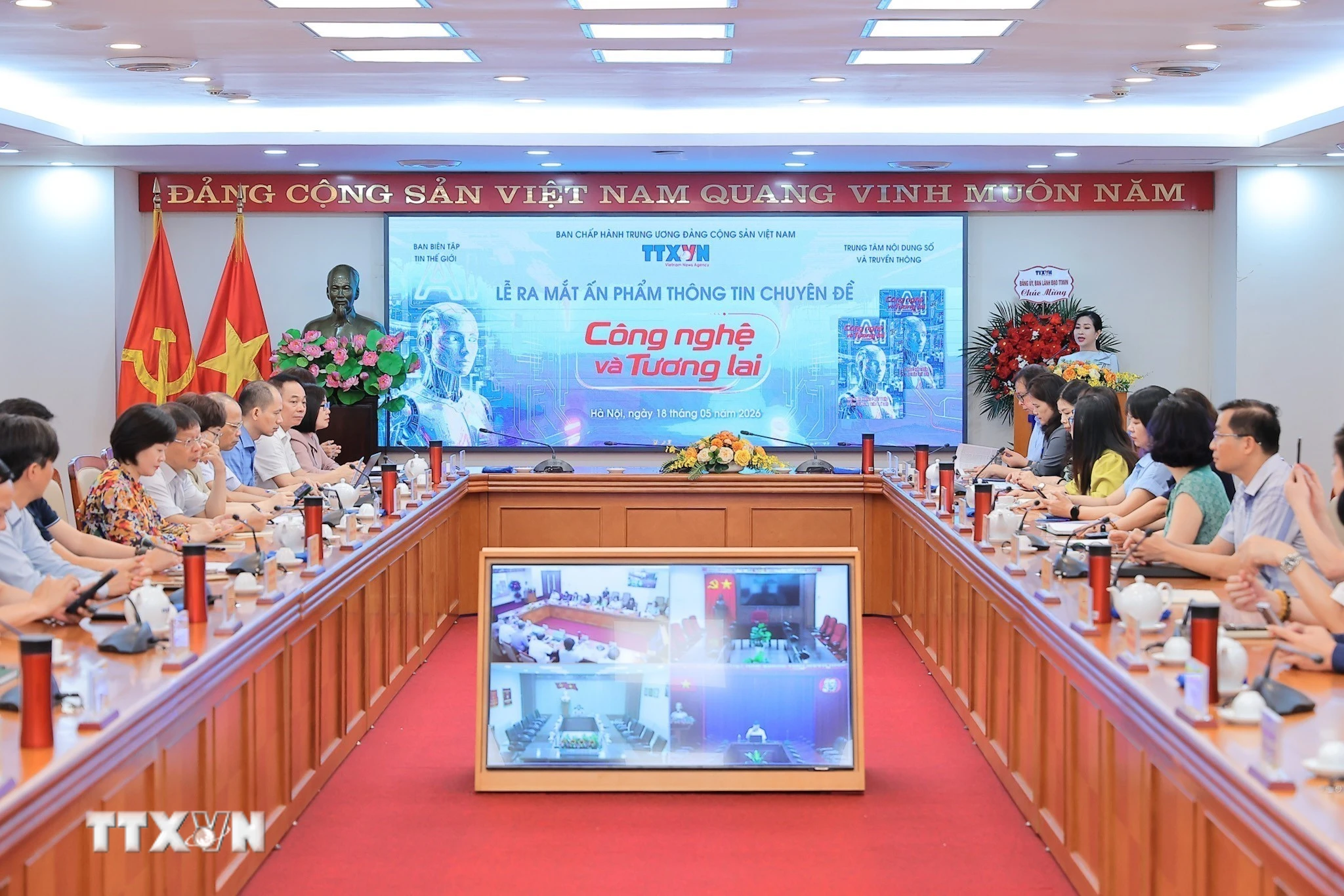 TTXVN ra mắt ấn phẩm thông tin chuyên đề Công nghệ và Tương lai