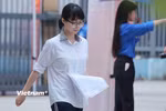 Thí sinh tốt nghiệp THPT bước vào bài thi đầu tiên - môn Ngữ văn