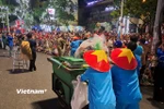 Phụ kiện đặc biệt của các "chiến binh" bảo vệ môi trường cho Đại lễ 2/9
