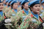 Ngắm những nữ chiến sỹ "mũ nồi xanh" gìn giữ hòa bình xinh đẹp, duyên dáng