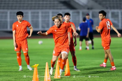 U23 Việt Nam sẵn sàng cho trận ra quân U23 AFF Cup 2025. (Nguồn: VFF)