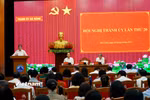 Hội nghị Ban Chấp hành Đảng bộ thành phố Đà Nẵng lần thứ 20. (Ảnh: Thanh Phong/Vietnam+)