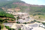 Hình minh họa hoạt động khai thác khoáng sản tại Đà Nẵng. (Ảnh: Thanh Phong/Vietnam+)