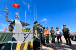 Cận cảnh tàu chiến Biên phòng Đà Nẵng trên trận tuyến chống khai thác IUU