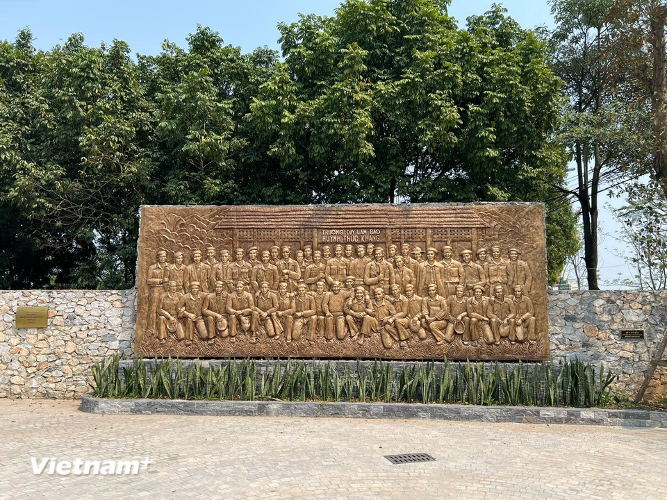 Di tích lịch sử quốc gia Địa điểm Trường dạy làm báo Huỳnh Thúc Kháng, tại xã Tân Thái, huyện Đại Từ (Thái Nguyên) là 'địa chỉ đỏ' của báo chí cách mạng Việt Nam. (Ảnh: Trần Hương Sơn/Vietnam+)