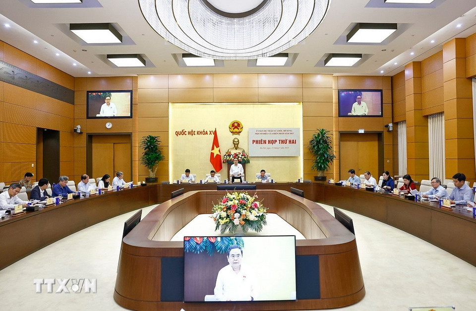 Quang cảnh phiên họp. (Ảnh: Doãn Tấn/TTXVN)