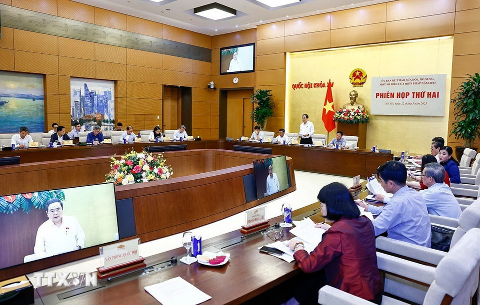 Quang cảnh phiên họp. (Ảnh: Doãn Tấn/TTXVN)