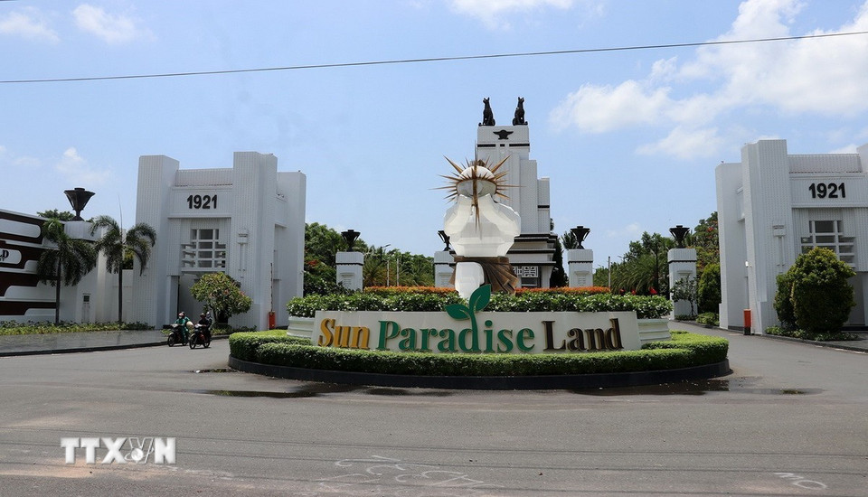 Tổ hợp giải trí, nghỉ dưỡng và đầu tư quốc tế Sun Paradise Land Phú Quốc, phường An Thới, Phú Quốc (Kiên Giang). (Ảnh: Lê Huy Hải/TTXVN)