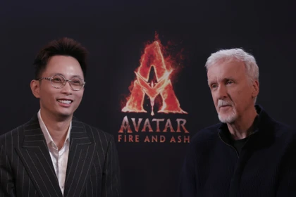 Rhymastic xúc động khi gặp đạo diễn phim Avatar 3 James Cameron
