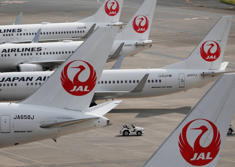 Máy bay của hãng hàng không Japan Airlines. (Ảnh: Reuters)
