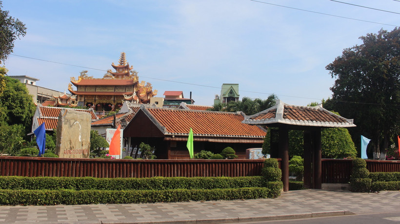 Khu di tích Dục Thanh, thành phố Phan Thiết, tỉnh Bình Thuận. (Ảnh: Hồng Hiếu/TTXVN)