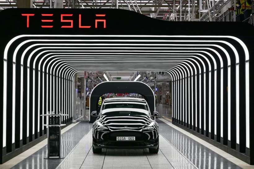 Một mẫu xe của Tesla. (Nguồn: Reuters)