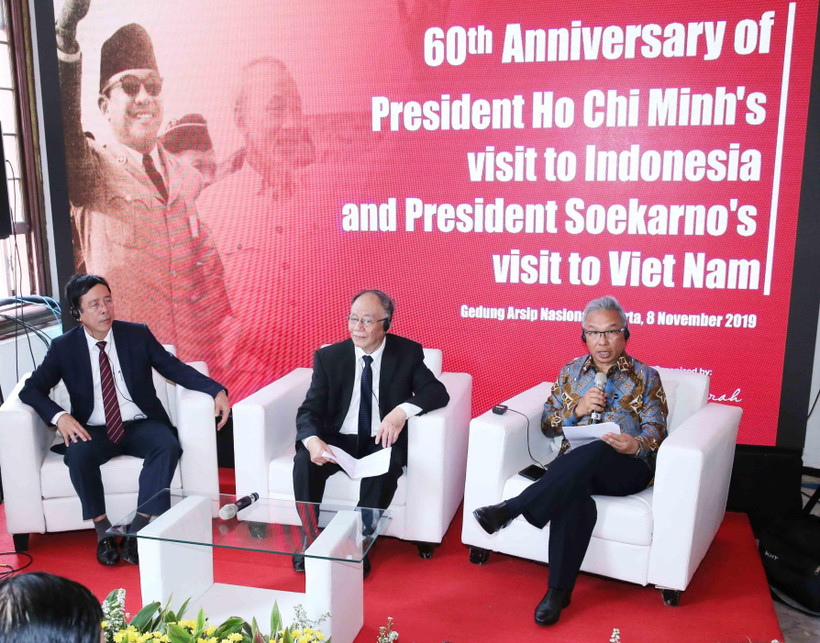 Các đại biểu phát biểu tại hội thảo. (Ảnh: Phương Hoa/TTXVN)