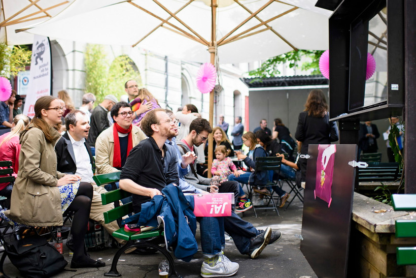 Người dân Thụy Sĩ. (Ảnh: EPA/TTXVN)