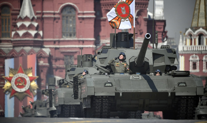 Xe tăng T-14 Armata của Nga. (Ảnh: AFP/TTXVN)