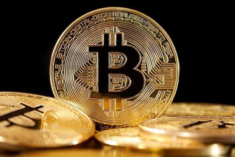 Đồng bitcoin. (Ảnh: Getty Images/TTXVN)