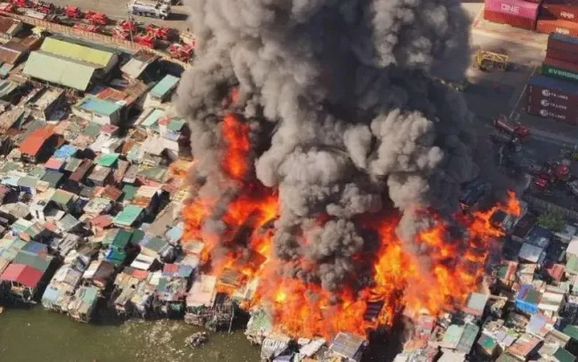 (Ảnh: Manila DRRM Office /Facebook)