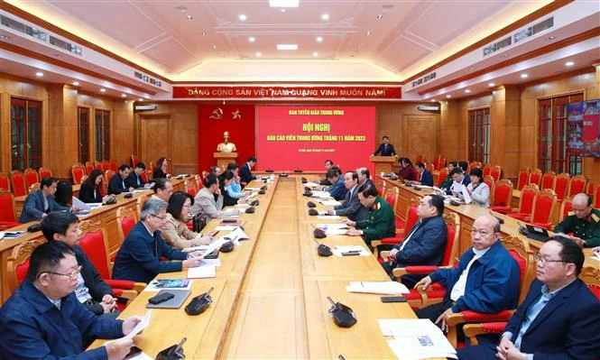 Quang cảnh hội nghị. (Ảnh: Phương Hoa/TTXVN)