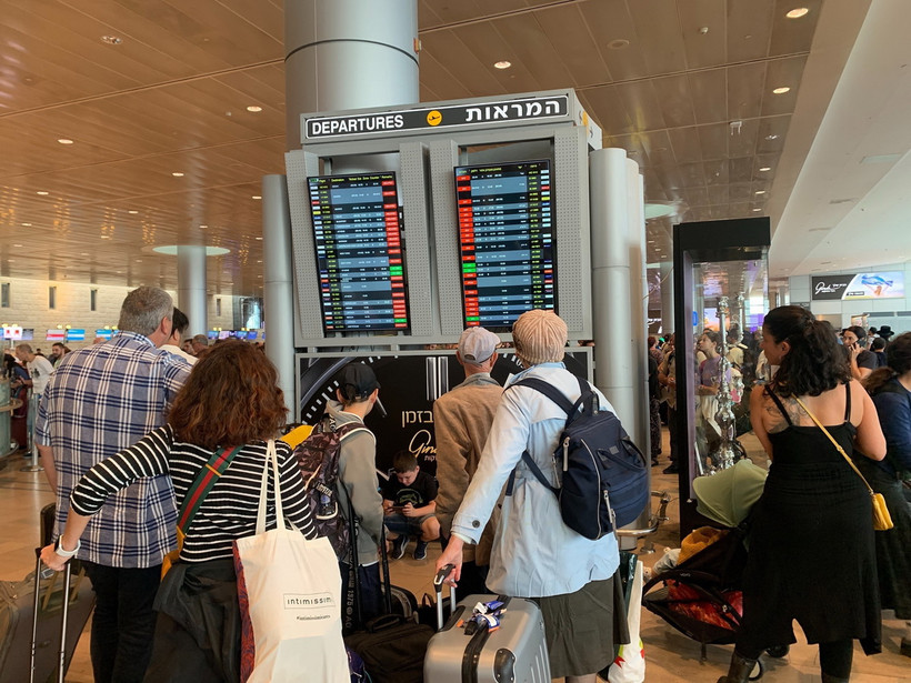 Nhiều chuyến bay tại sân bay quốc tế Ben Gurion, Israel, bị hủy. (Ảnh minh họa. Vũ Hội/TTXVN)