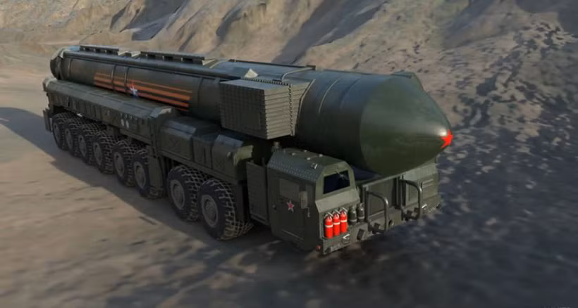 Tên lửa ICBM Yars. (Nguồn: TASS)