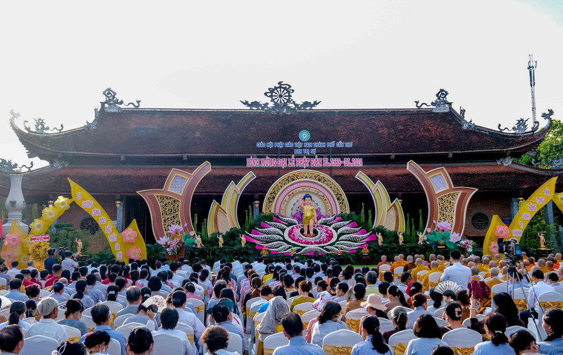 Quang cảnh buổi lễ. (Ảnh: Thanh Liêm/TTXVN)