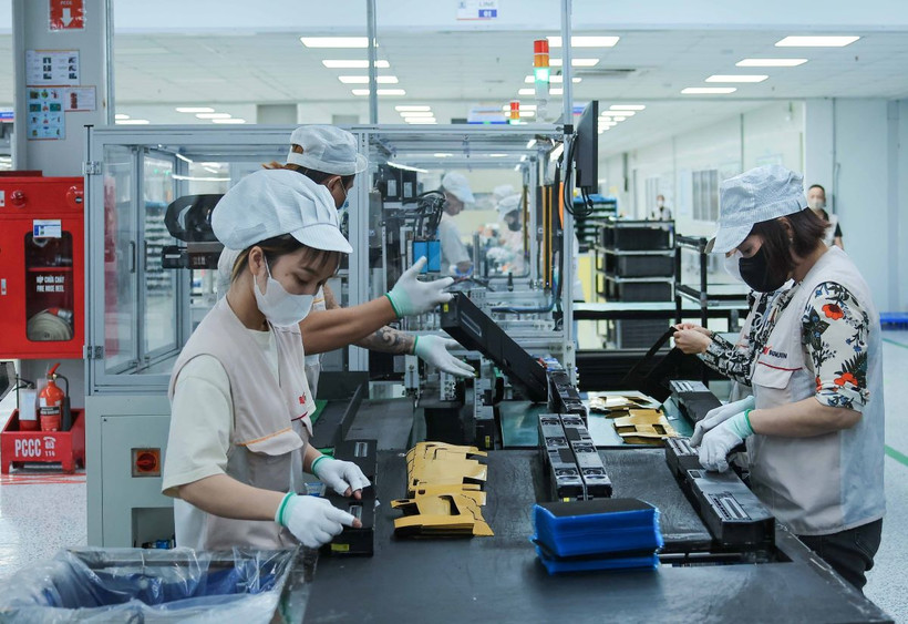 Quảng Ninh đang hướng tới mục tiêu thu hút ít nhất 3 tỷ USD vốn FDI trong năm 2024. (Ảnh: Hoàng Hiếu/TTXVN)