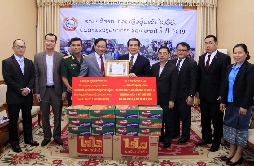 Toàn cảnh lễ trao. (Ảnh: Phạm Kiên/TTXVN)