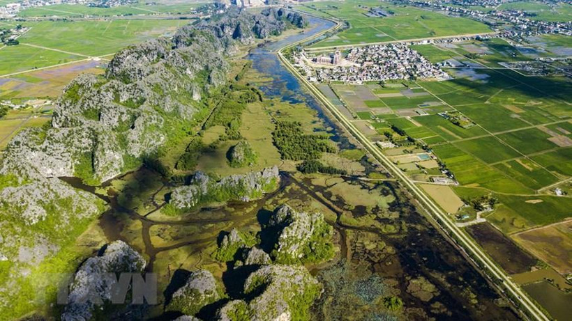 Khu bảo tồn thiên nhiên Vân Long. (Ảnh: Minh Đức/TTXVN)