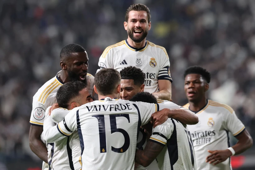 Real Madrid thẳng tiến chung kết Siêu cúp Tây Ban Nha. (Nguồn: Getty Images)