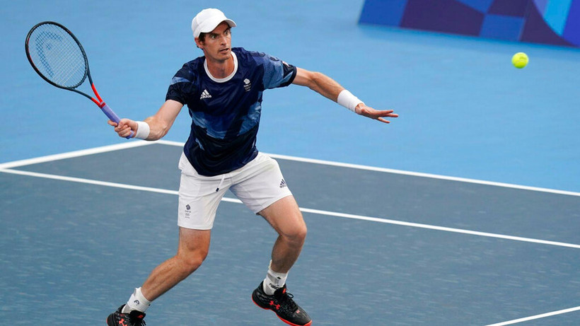 Tay vợt Andy Murray. (Nguồn; AP)