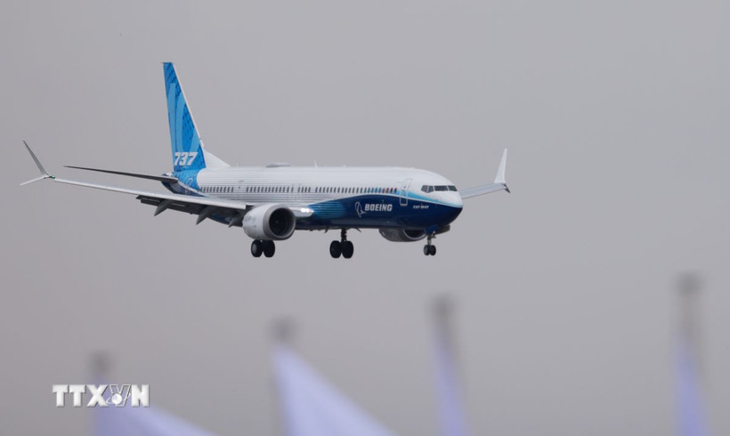 Máy bay của hãng Boeing. (Ảnh: THX/TTXVN)