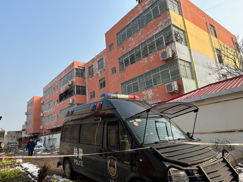 Hiện trường một vụ cháy ở Trung Quốc. (Ảnh minh họa. THX/TTXVN)