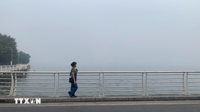 Không khí lạnh tràn về cải thiện ô nhiễm ở Hà Nội. (Nguồn: TTXVN)