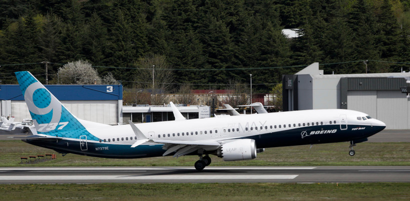 Máy bay Boeing 737 MAX 9 tại nhà máy của Boeing ở Seattle, Washington, Mỹ. (Ảnh: AFP/TTXVN)