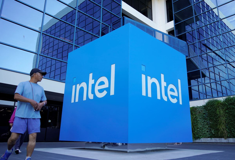 Trụ sở tập đoàn công nghệ Intel ở California, Mỹ. (Ảnh: THX/TTXVN)