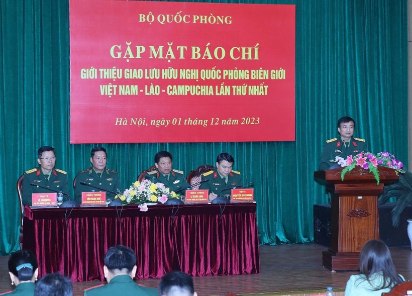 Toàn cảnh buổi họp báo. (Ảnh: Trọng Đức/TTXVN)