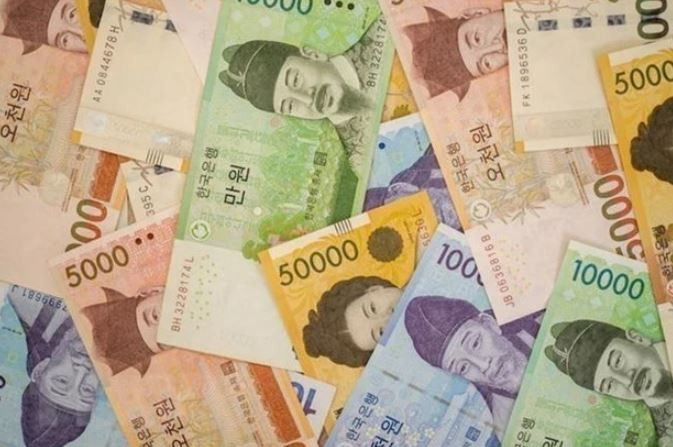 Đồng won của Hàn Quốc. (Ảnh: freepik.com/TTXVN)