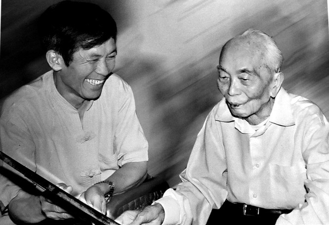 Đại tướng Võ Nguyên Giáp luôn có một vị trí đặc biệt trong trái tim mẫn cảm của Trần Hồng.