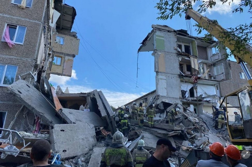 Hiện trường vụ việc. (Ảnh: AP)