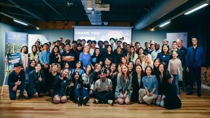 Các sinh viên Việt Nam theo học tại Australia. (Ảnh: TTXVN phát)