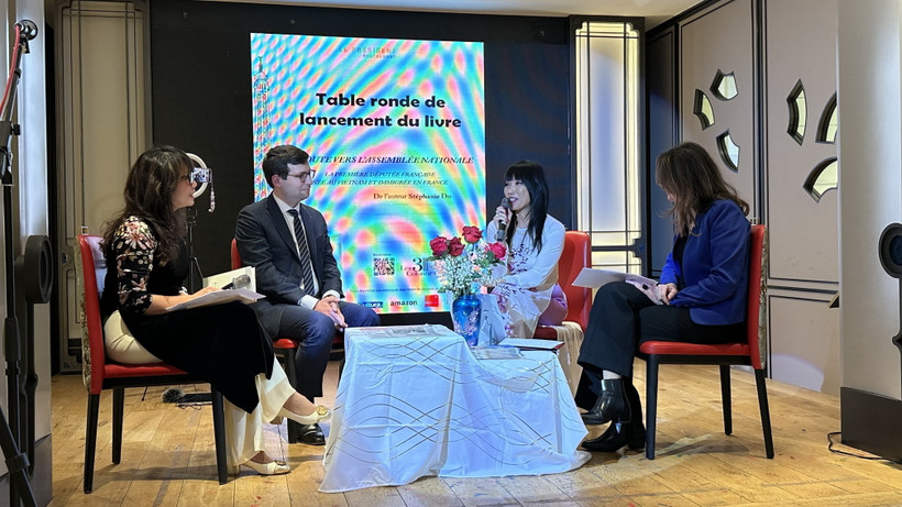 Quang cảnh buổi tọa đàm. (Ảnh: Nguyễn Thu Hà/TTXVN)