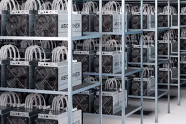 Một hệ thống thiết bị đào tiền kỹ thuật số. Công ty của Halliburton chuyên kinh doanh các thiết bị như thế này. (Ảnh: Canva)