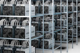 Một hệ thống thiết bị đào tiền kỹ thuật số. Công ty của Halliburton chuyên kinh doanh các thiết bị như thế này. (Ảnh: Canva)