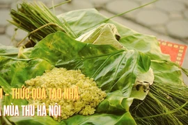 Cốm, thức quà tao nhã mà độc đáo của mùa Thu Hà Nội