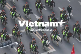 Góc quay hiếm về một đội hình đặc biệt trong Tổng duyệt diễu binh, diễu hành