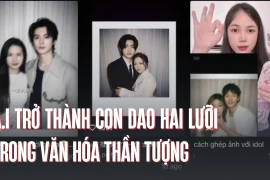Nguy cơ AI thành “con dao hai lưỡi” trong văn hóa thần tượng