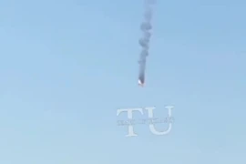 Máy bay Su-27 Ukraine bị rơi khi đánh chặn UAV Geran của Nga