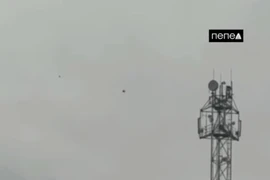 Drone Ukraine bị bắn hạ ngay trước khi tấn công tháp viễn thông Nga