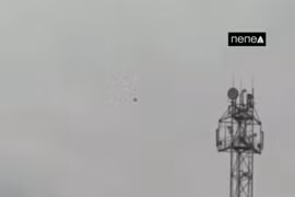 Drone Ukraine bị bắn hạ ngay trước khi tấn công tháp viễn thông Nga